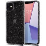 Θήκη Σιλικόνης Spigen Liquid Crystal Glitter Back Cover για iPhone 11 Διάφανο