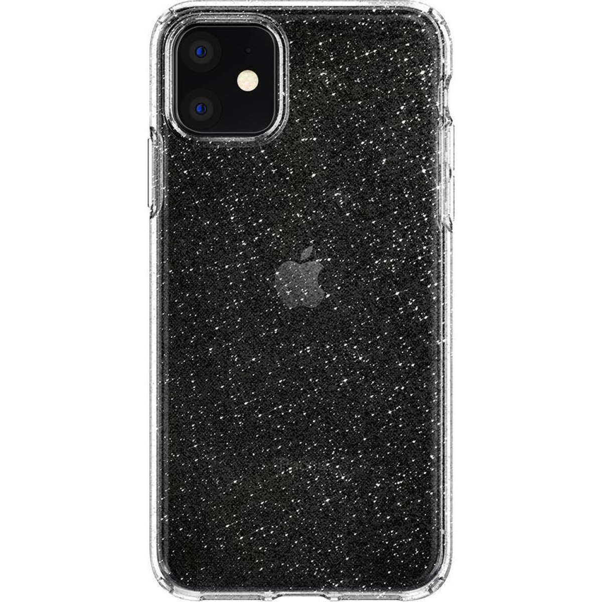 Θήκη Σιλικόνης Spigen Liquid Crystal Glitter Back Cover για iPhone 11 Διάφανο 6