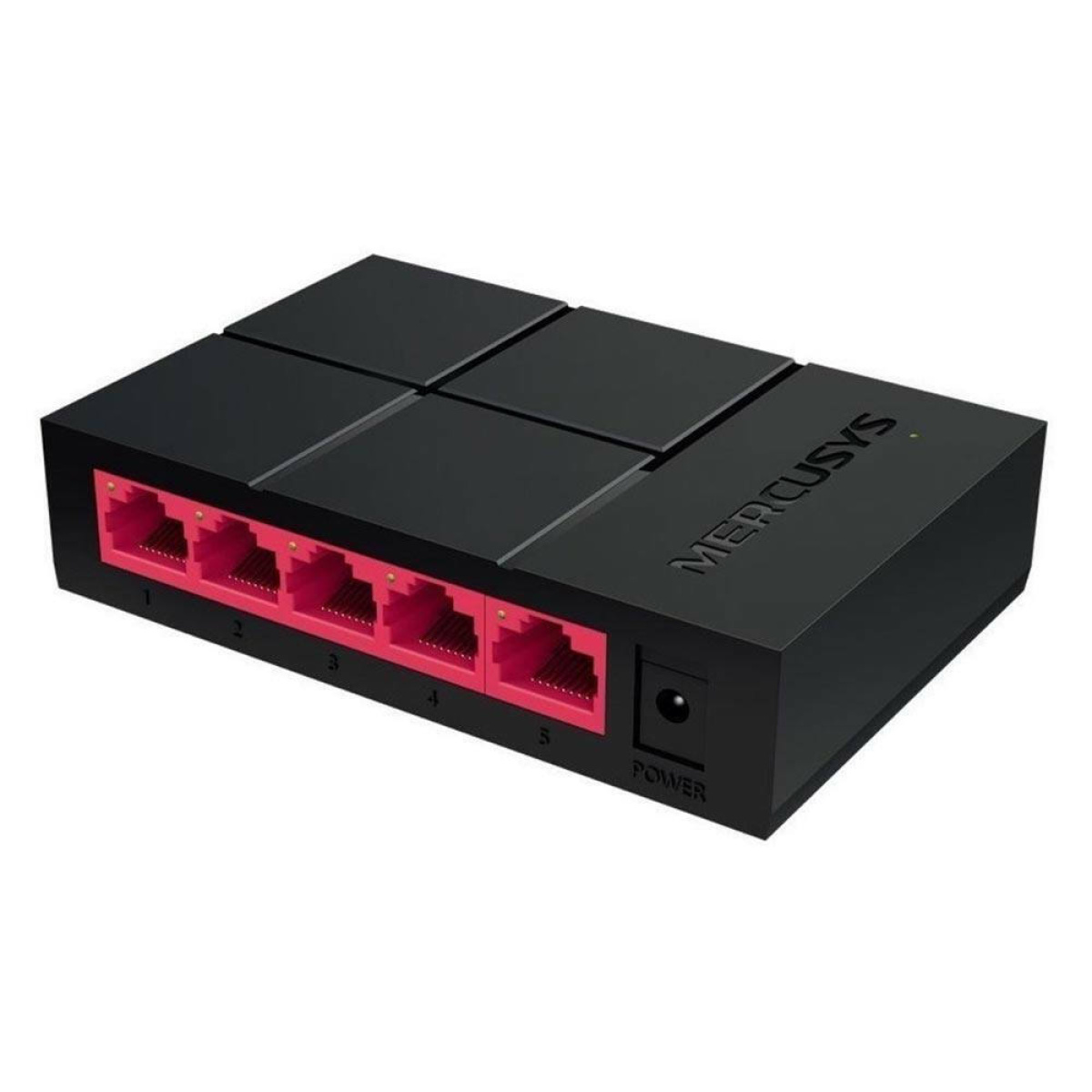 Mercusys MS105G Unmanaged L2 Switch με 5 Θύρες Gigabit 1Gbps Ethernet 2