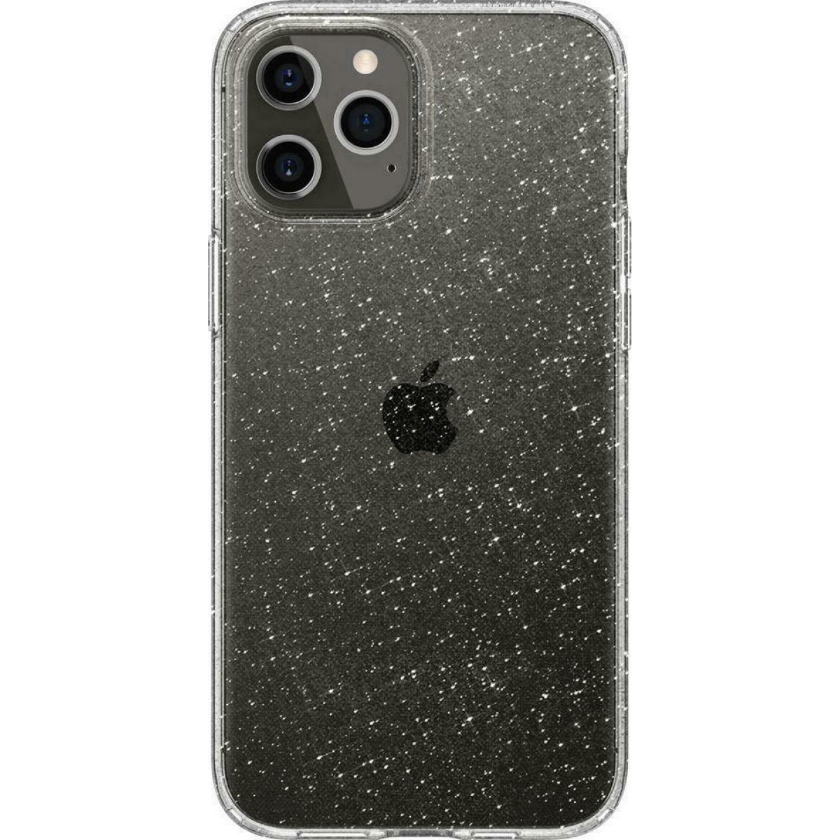 Spigen Liquid Crystal Glitter Back Cover Σιλικόνης Διάφανη iPhone 12 12 Pro 2