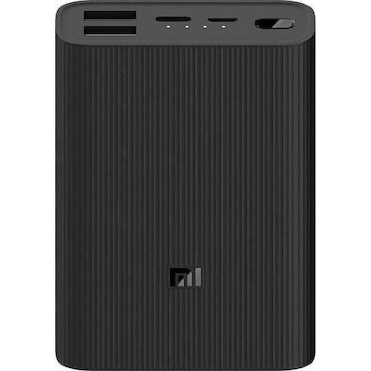 Xiaomi Mi Power Bank 3 Ultra Compact 10000mAh 22.5W με 2 Θύρες USB A και Θύρα USB C Μαύρο 1