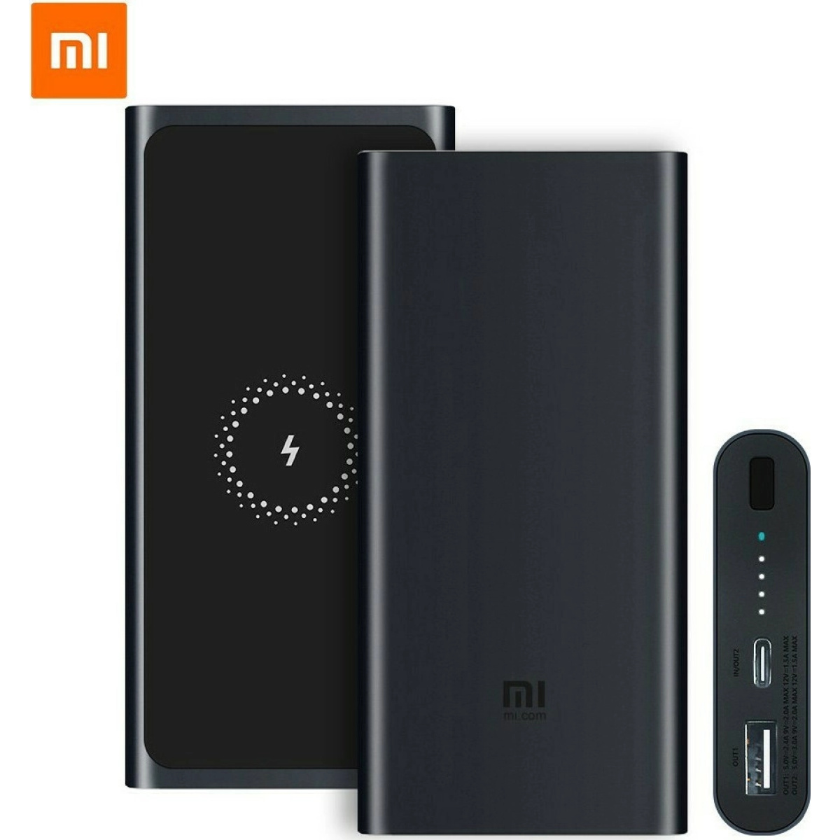 Xiaomi Mi Wireless Power Bank Essential 10000mAh 18W με Θύρα USB A Μαύρο 3