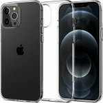 Θήκη Σιλικόνης Spigen Liquid Crystal Back Cover Crystal Clear για iPhone 12/12 Pro Διάφανο