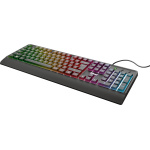 Trust Ziva Rainbow LED Gaming Πληκτρολόγιο με RGB φωτισμό