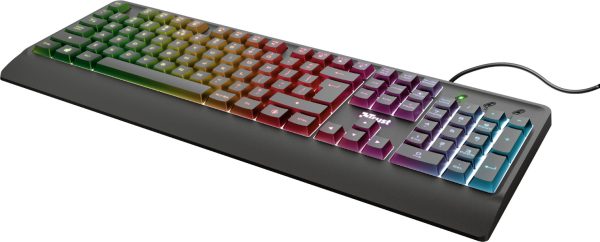 Trust Ziva Rainbow LED Gaming Πληκτρολόγιο με RGB φωτισμό
