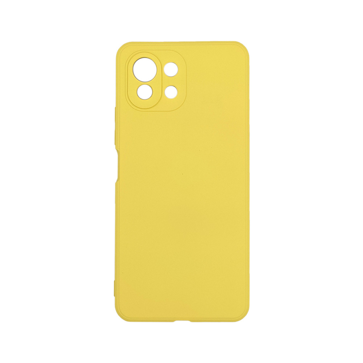 My Colors Back Cover Σιλικόνης Κίτρινο Xiaomi Mi 11