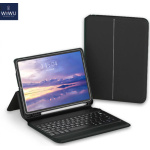 WIWU Smart Keyboard for iPad 11 Pro 2018/2020 Bluetooth Keyboard Folio Soft Touching Leather Case