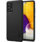 Θήκη Σιλικόνης Spigen Thin Fit Back Cover για Samsung Galaxy A72 Μαύρο