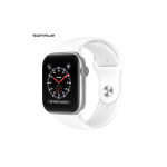 Sonique Soft Band Λουράκι Σιλικόνης Λευκό (Apple Watch 42/44/45mm)