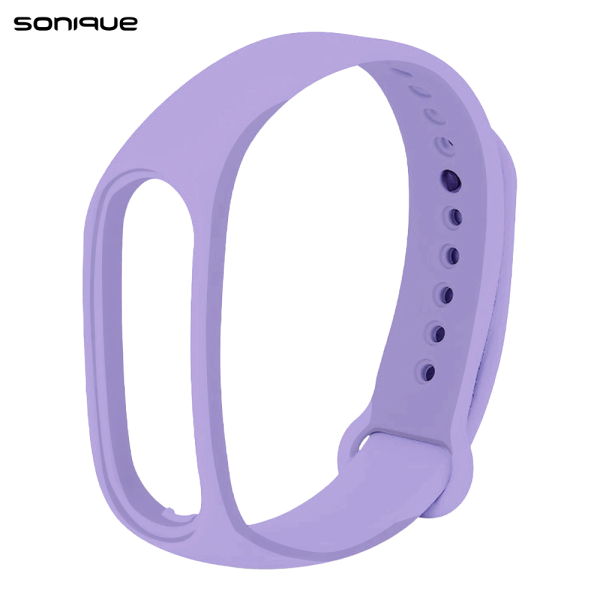 Λουράκι Σιλικόνης Sonique Color για Xiaomi Mi Band 7 Λιλά