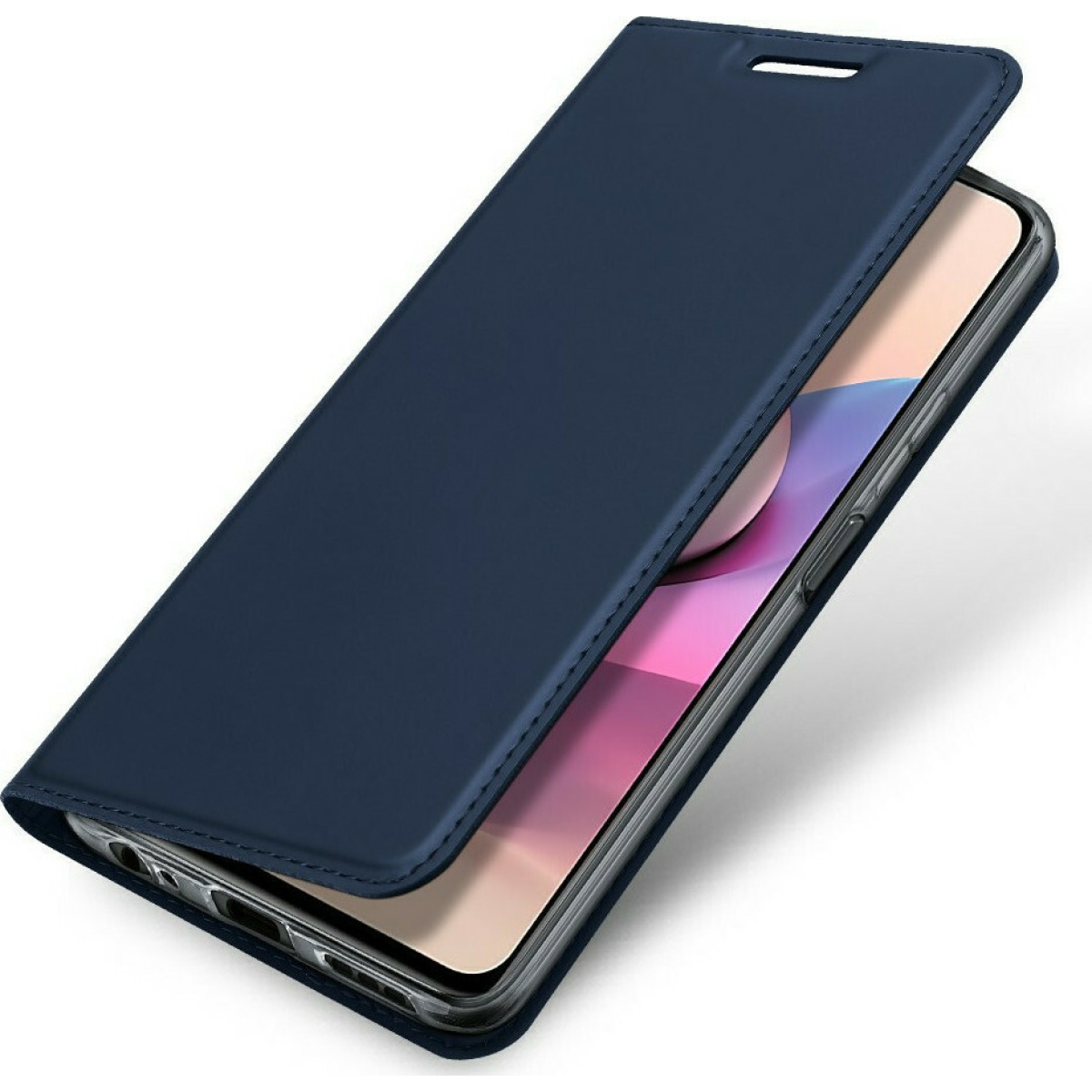 Dux Ducis Skin Pro Book Δερματίνης Για Redmi Note 10 Redmi Note 10s Μπλε