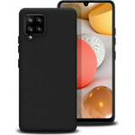 Θήκη Σιλικόνης για Samsung Galaxy A42 5G Μαύρο