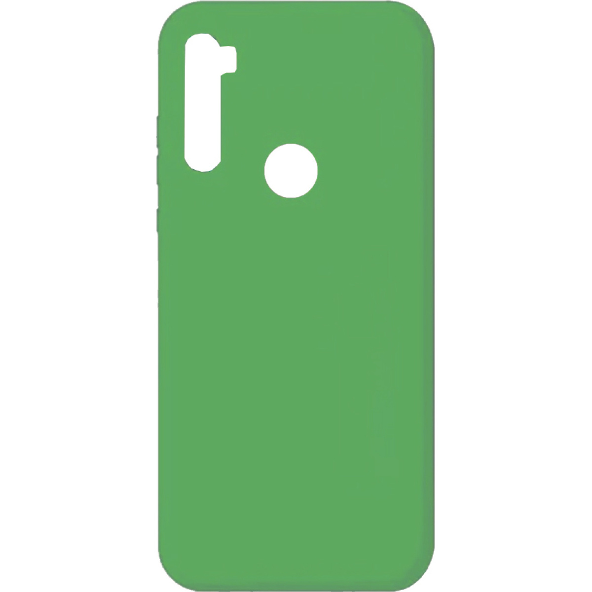 Soft Touch Back Cover Σιλικόνης Redmi Note 8 Πράσινο