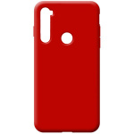 Θήκη Σιλικόνης Soft Touch Silicone για Redmi Note 8T Κόκκινο