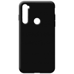 Θήκη Σιλικόνης Soft Touch Silicone για Redmi Note 8T Μαύρο