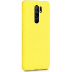 Θήκη Σιλικόνης Soft Touch Silicone για Xiaomi Redmi 9 Κίτρινο