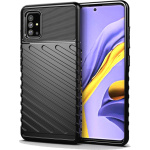 Θήκη Σιλικόνης Hurtel Thunder Series για Samsung Galaxy Α51 Μαύρο