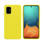 Θήκη Σιλικόνης My Colors για Samsung Galaxy A51 Κίτρινο
