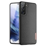 Θήκη Dux Ducis Fino case covered with nylon material για Samsung Galaxy S21 Ultra 5G Μαύρο
