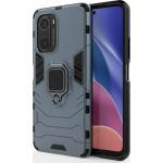 Θήκη Hurtel Ring Armor Back Cover για Xiaomi Poco F3 / Mi 11i Μπλε