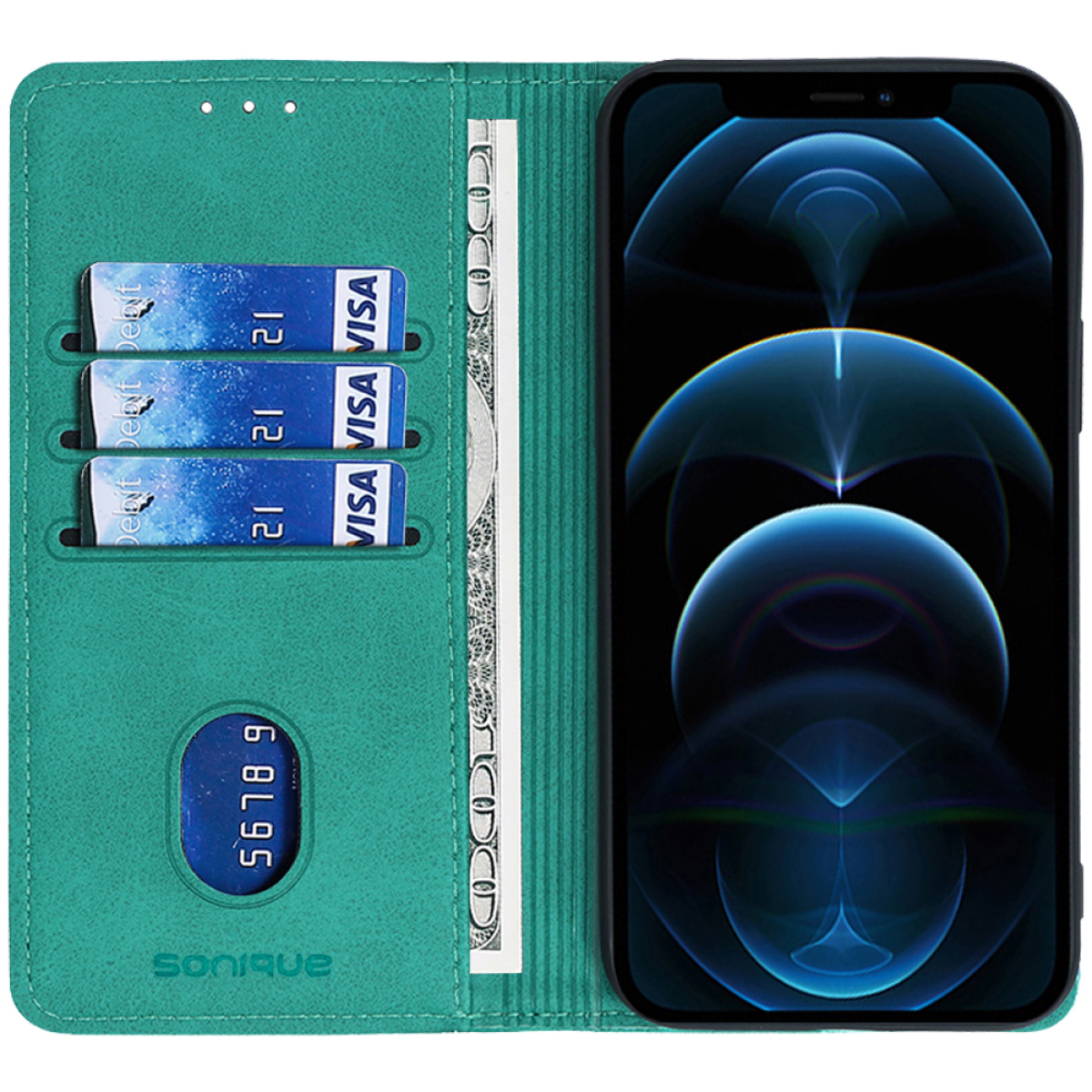 Θήκη Βιβλίο Vintage Magnet Book Sonique Samsung Galaxy A03 4G Βεραμάν 2