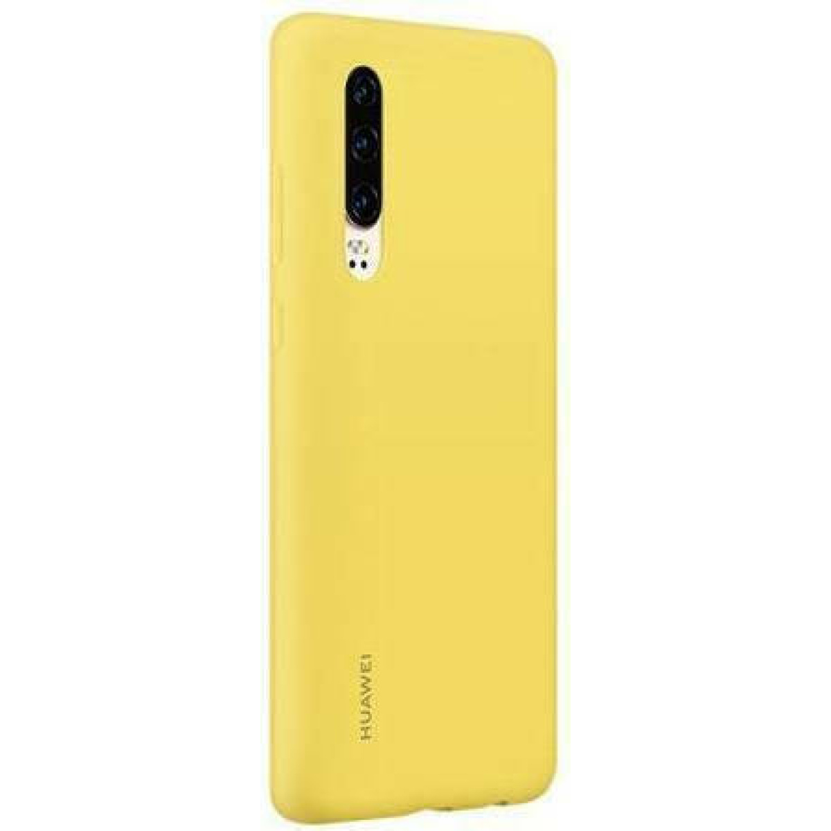 Θήκη Σιλικόνης Huawei Back Cover Για Huawei P30 Διάφανο Κίτρινο 2