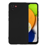Θήκη Σιλικόνης My Colors για Samsung Galaxy A12 Galaxy A03 4G Μαύρο
