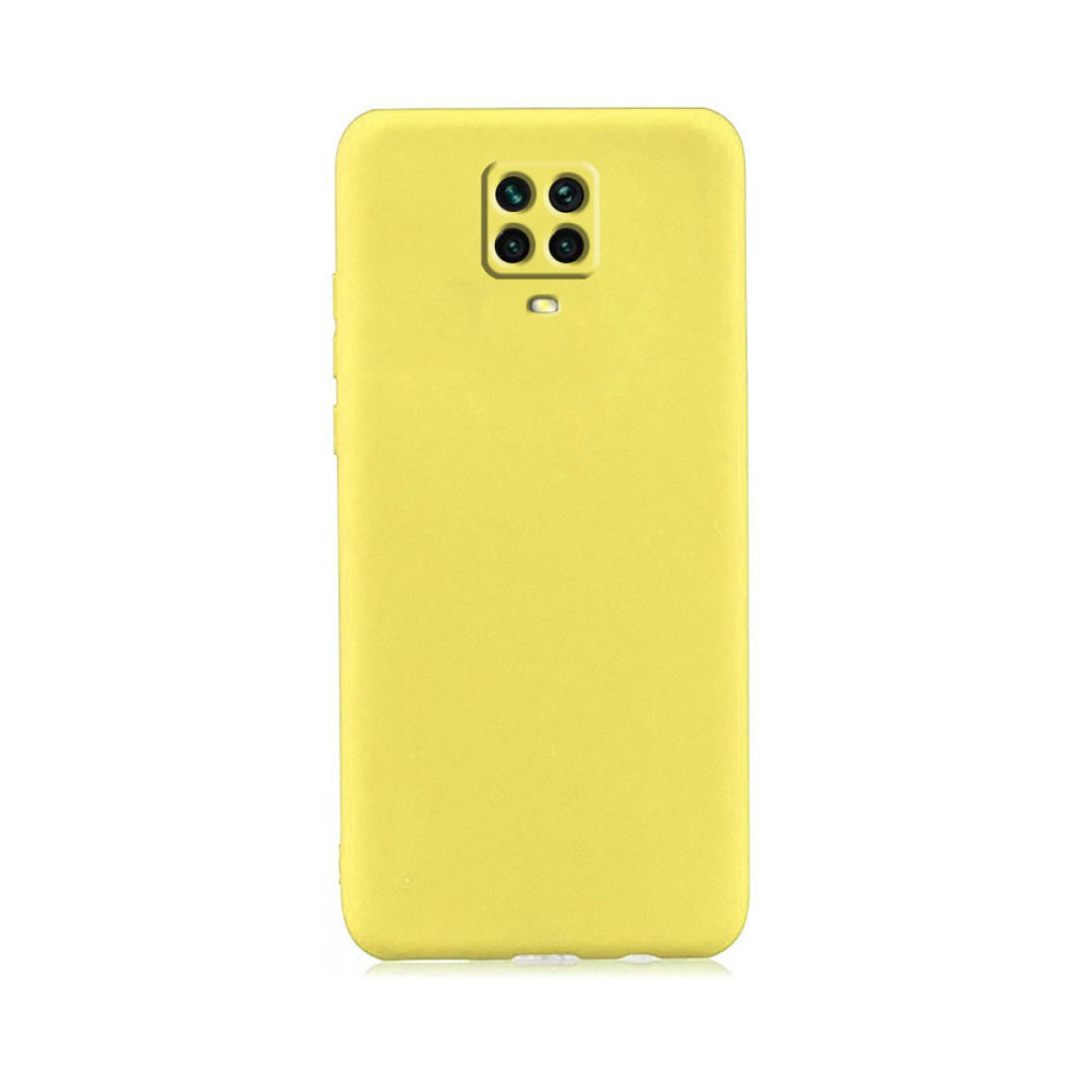 Θήκη Σιλικόνης My Colors Xiaomi Redmi Note 9S 9 Pro Κίτρινο