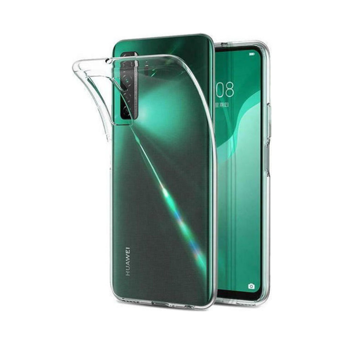 Θήκη Σιλικόνης OEM Για Huawei P40 Lite 5G Διάφανο