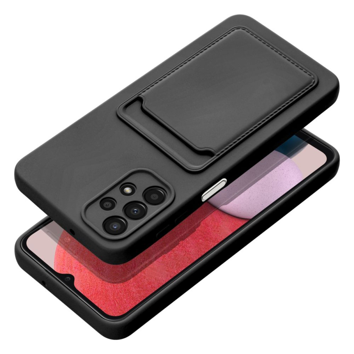 Θήκη Σιλικόνης Sonique Card Case Για Samsung Galaxy Α13 5G Μαύρο 3