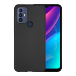 Θήκη Σιλικόνης Sonique Color Mat για TCL 30 SE/TCL 30E Μαύρο
