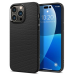 Θήκη Σιλικόνης Spigen Liquid Air Back Cover για iPhone 14 Pro Max Μαύρο