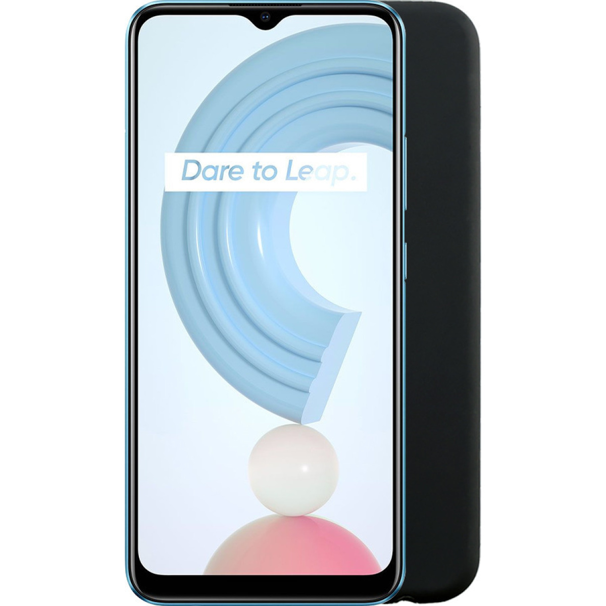 Θήκη Σιλικόνης Volte Tel Camera Guard Back Cover Για Realme C21 Μαύρο 1