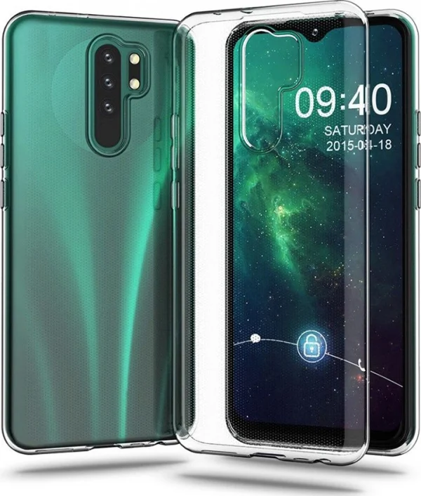 Θήκη Σιλικόνης για Xiaomi Redmi 9 Διάφανη