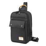 Τσάντα Crossbody GOLDEN WOLF Wolf GXB-00110 6.7L Μαύρο