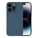 Θήκη Σιλικόνης My Colors για iPhone 14 Pro Max Σκούρο Μπλε