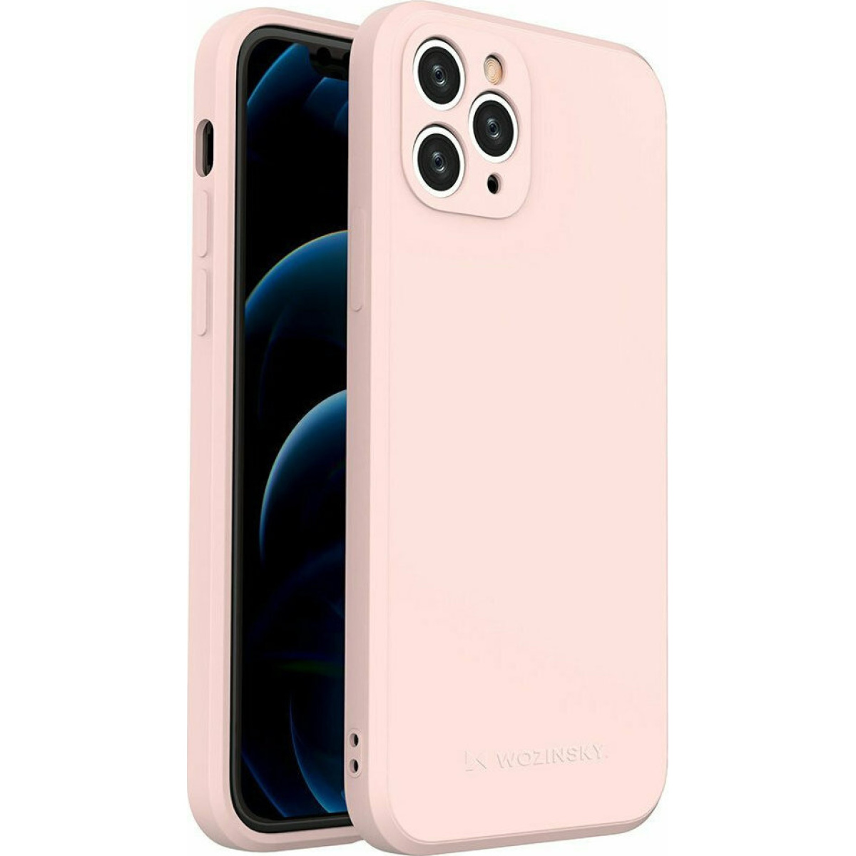 Wozinsky Back Cover Σιλικόνης Ροζ iPhone 11 Pro