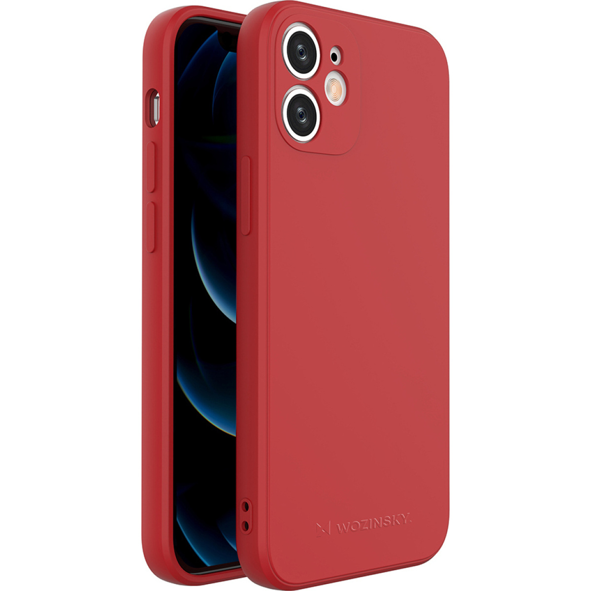 Wozinsky Color Back Cover Σιλικόνης Κόκκινο