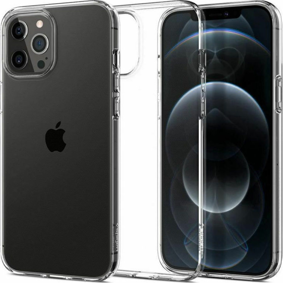 Θήκη Spigen Liquid Crystal Back Cover για iPhone 12 Pro Max Διάφανο