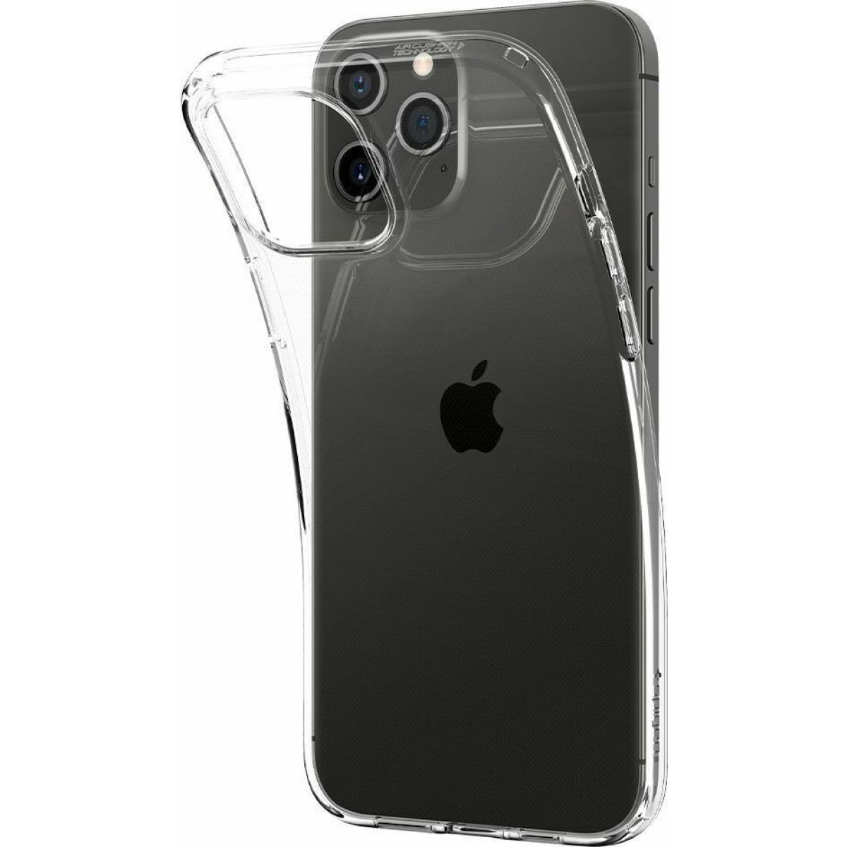 Θήκη Spigen Liquid Crystal Back Cover για iPhone 12 Pro Max Διάφανο 5