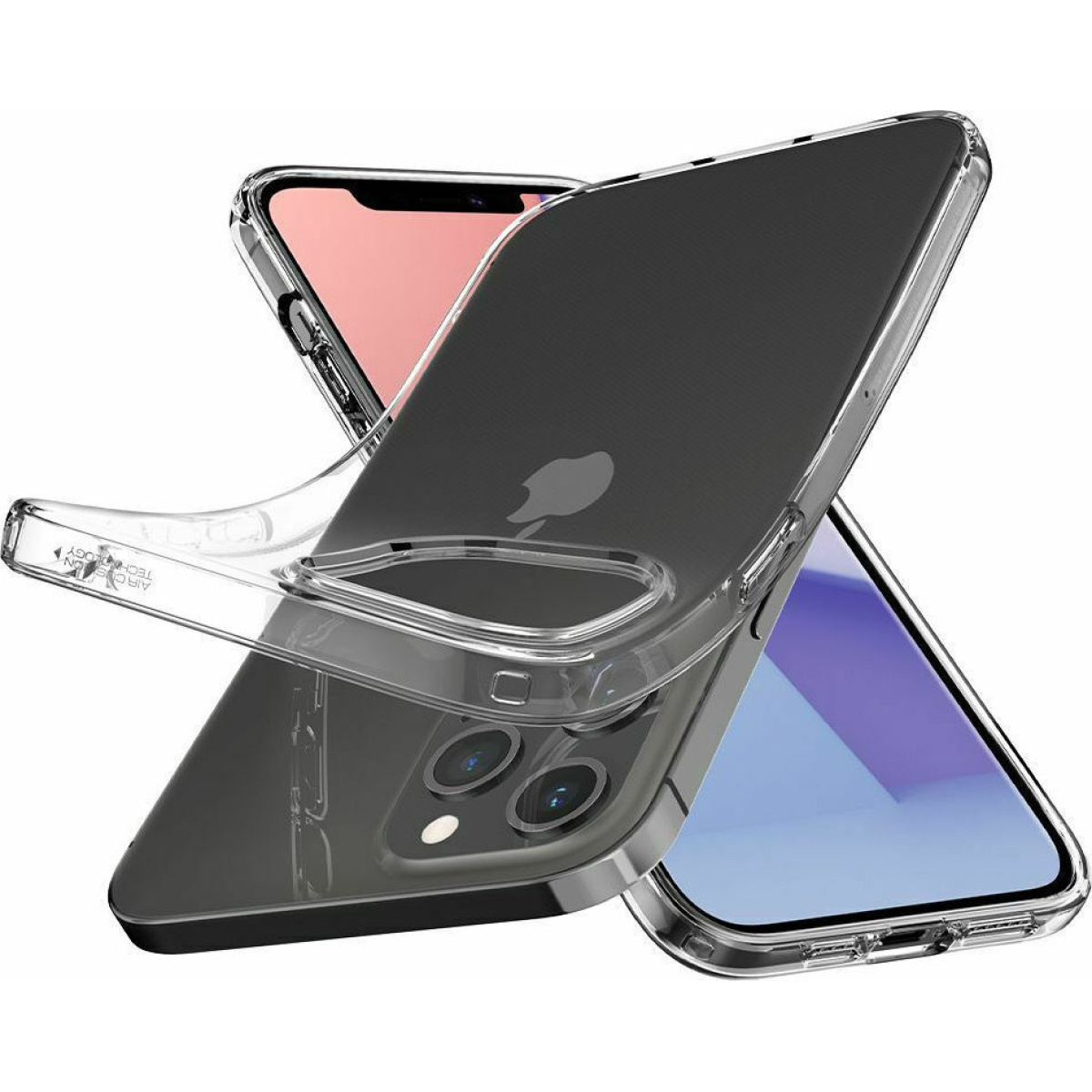 Θήκη Spigen Liquid Crystal Back Cover για iPhone 12 Pro Max Διάφανο 6