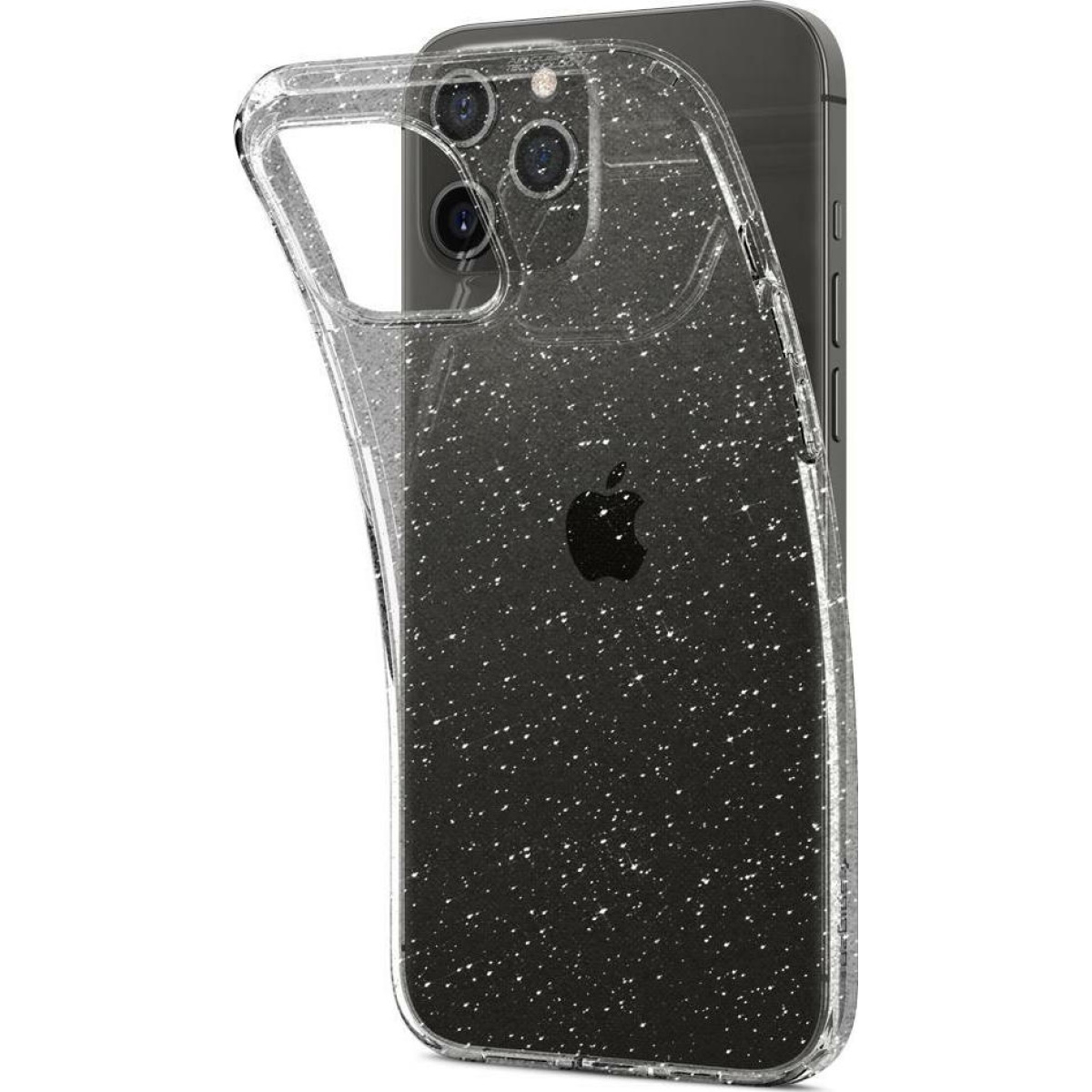 Θήκη Spigen Liquid Crystal Glitter Back Cover για iPhone 12 Pro Max Διάφανο 5