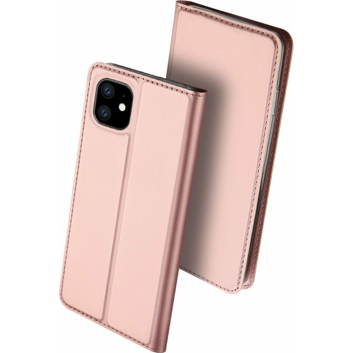 Θήκη Βιβλίο Dux Ducis Skin Pro Book για iPhone 11 Ροζ Χρυσό 2