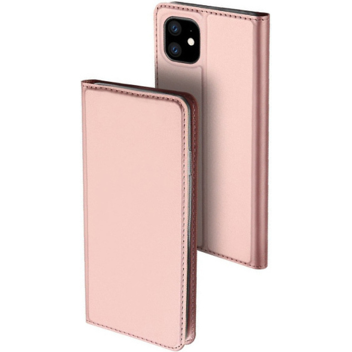 Θήκη Βιβλίο Dux Ducis Skin Pro Book για iPhone 11 Ροζ Χρυσό 7