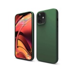 Θήκη Σιλικόνης My Colors για iPhone 12 Mini Σκούρο Πράσινο