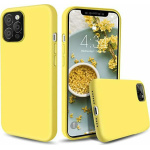 Θήκη Σιλικόνης My Colors για iPhone 12/12 Pro Κίτρινο