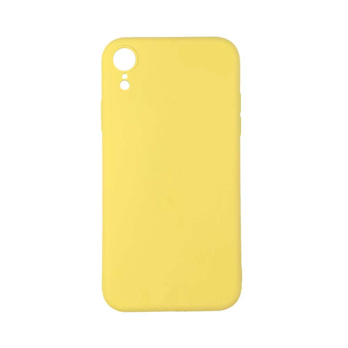 Θήκη Σιλικόνης My Colors Apple iPhone XR Κίτρινο