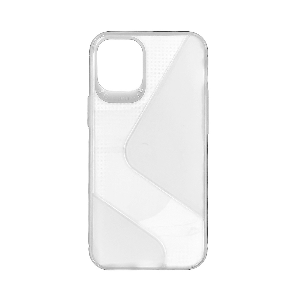 Θήκη Σιλικόνης S Case Flexible Cover για iPhone 12 Pro Max Διάφανο 1