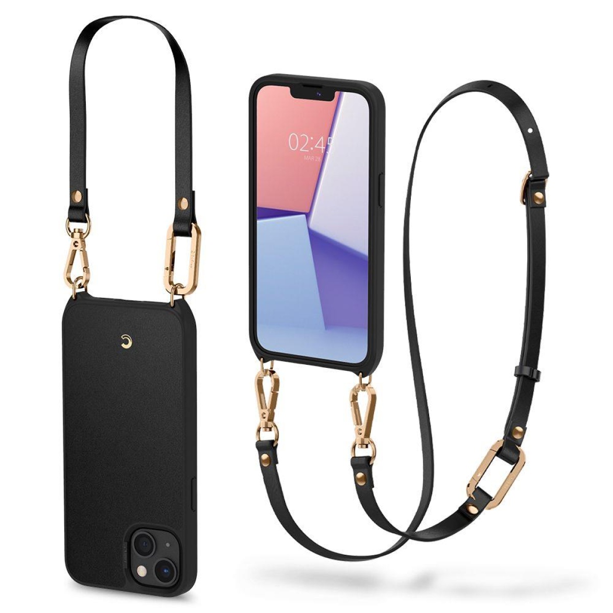 Θήκη Σιλικόνης Spigen Cyrill Classic Charm για iPhone 13 Μαύρο 8