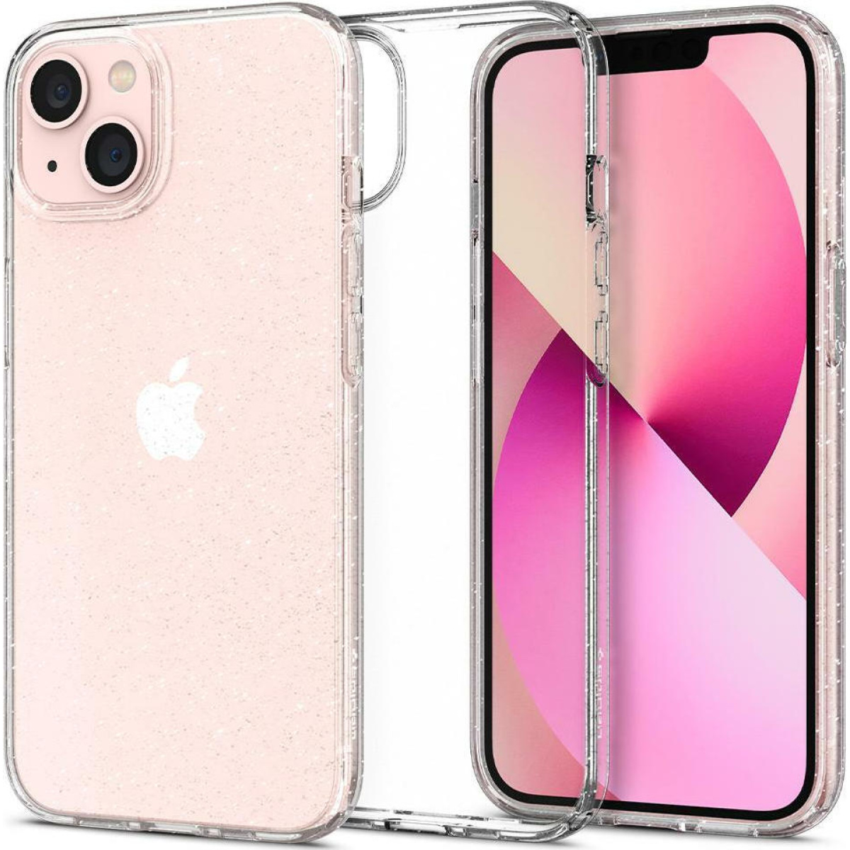 Θήκη Σιλικόνης Spigen Liquid Air Back Cover για iPhone 13 Διάφανο 2